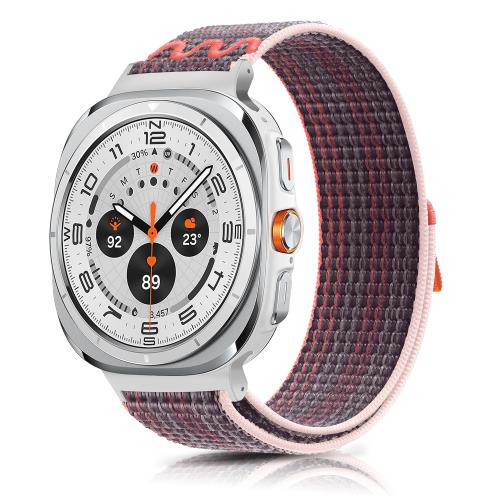 [SeGinn] Samsung Galaxy Watch Ultra 47mm 対応 交換バンド ベルクロデザイン サイズ調節可能 ナイロ..