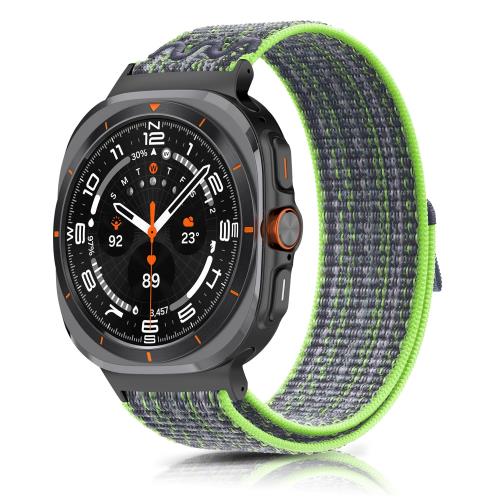 [SeGinn] Samsung Galaxy Watch Ultra 47mm 対応 交換バンド ベルクロデザイン サイズ調節可能 ナイロ..