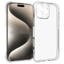 iPhone 16 Pro Max 用 ケース アイフォン 16 プロ マックス 対応 カバー ソフト クリア TPU いphone 16promax 適用 バンパー ストラップホール 透明 衝撃吸収ポケット内蔵 耐衝撃 SMPURF SPC16X(2)