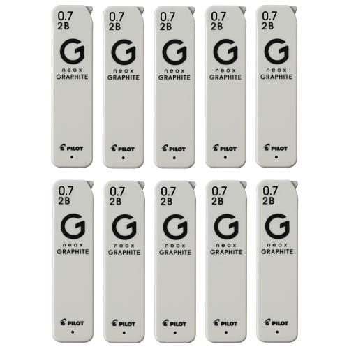 PILOT シャープ替芯 ネオックス・グラファイト 0.7mm 2B 10個 10HRFG072B
