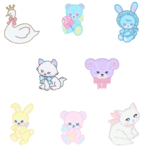 KIYOHARA クラシカルモダンシュシュ アニマル ワッペン セット 8枚入 CMOCANS
