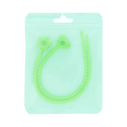 清原(KIYOHARA) シリコンバンド スター・ハート 各1本入り 長さ21.5mm G グリーン OSH-03