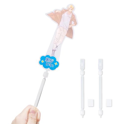 KIYOHARA 推し フォトスティック 推し撮り アクスタ を挟める 推し活グッズ 横約1.1cm ...