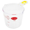 貝印 KAI 計量カップ 200ml 米計量 機能付 日本製 DG5003