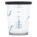 貝印 KAI 計量カップ 500ml フタ付き 食洗機対応 お手入れ簡単 ムーミン×SELECT100 DH3212