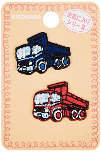 Other - 清原(KIYOHARA) お気に入りシリーズ ミニワッペン トラック アイロン接着 2個入り MOW744