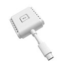 Lemorele USB-C ワイヤレス 送信機 TX 8台増設可能単独的に使えません小型 拡張モード HDMI 無線化 送受信機セット 50m安定転送距離 1080P/5Ghz WIFI設定不要 映像音声同期出力 TV/PC/Mac/Laptop/Window/カメラ/監視カメラなど対応 収納に便利 技適認証番号:R220-JP8287 P20