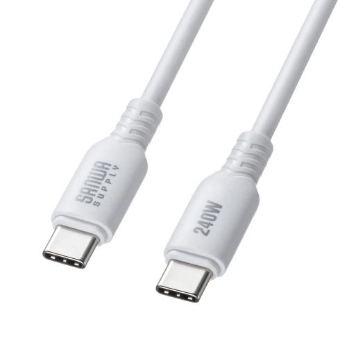 掠ץ饤 USB2.0 Type-C ꥳ󥱡֥PD240W1mۥ磻ȡ KU-CCPES10W