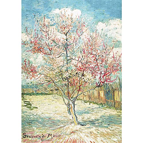 MISITU ジグソーパズル 2000ピース パズル フィンセント・ファン・ゴッホ「花咲く桃の木」 風景 アート..