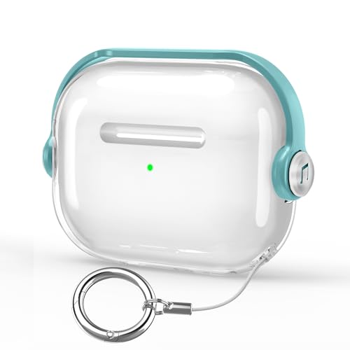 HEIGKOIK AirPods Pro2 ケース クリア AirPods Pro 第2/1世代 ケース 2023/2022/2019 用 TPU 保護ケース ...