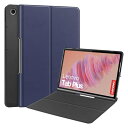 For Lenovo Tab Plus ケース スタンド 機能 角度調整 上質PUレザー キズ防止 軽量 タブレット カバー 全面保護 タブレット用アクセサリー Mosasa Lenovo Tab Plus 専用 スマートカバー (ブルー)