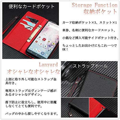 レザー サムスンギャラクシーA22 5G ケース 手帳型 本革 galaxy A22 5Gスマホケース SC-56B ギャラクシーA22 5G 携帯カバー SC-56B ケース 手帳型 携帯カバー galaxy A22 5G Jaorty 内蔵マグネットカードホルダ付き スタンド機能 超薄型 人気 おしゃれ-オレンジ