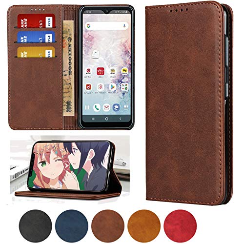 乐天商城 - LG Style 3 ケース 手帳型 L-41A 手帳型ケース 携帯カバー LG Style 3 スマホケースL-41A Jaorty 人気 内蔵マグネットPU合成皮革 財布型 カード収納 スタンド機能-ダークブラウン