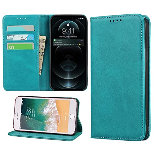 Rakuten - Galaxy S23 ケース 手帳型 Galaxy S23 スマホケース 手帳型 ギャラクシーS23 携帯カバー SC-51D ケース 手帳型 SCG19 携帯カバー 内蔵マグネットPU皮革 財布型 カード収納 スタンド機能-スカイブルー