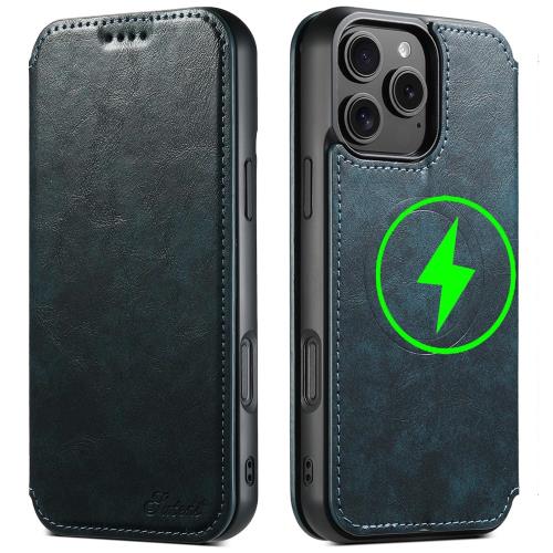 JCGOOD iPhone 16 Pro Max ケース 手帳型 MagSafe対応 いphone16 Promax ケース マグセーフ ワイヤレス充電対応 カード収納 アイフォン16 プロマックス カバー 手帳 ・