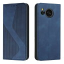 LODROC AQUOS Sense8 ケース 手帳型 センス8 au SHG11 財布型 カバー アクオス Sense8 SH-54D 手帳型ケース LODROC スマホケース sense 8 docomo SH-54D au SHG11 ケース スタンド機能 カードポケット収納 耐衝撃 シャープ センス8 ケース 手帳型 - 青