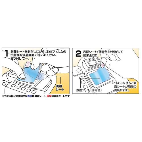 Kenko 液晶保護フィルム 液晶プロテクター Panasonic LUMIX TZ55用 KLP-PATZ55