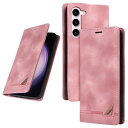 UnivoColors Galaxy S23 (SC-51D/SCG19) 手帳型ケース 高級合皮 スタンド機能 カード収納 マグネット式 TPUソフトカバー 全面保護 カメラ保護 衝撃吸収 RFIDブロッキング おしゃれ カバー(ピンク)(2)