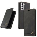 UnivoColors Galaxy S22 5G(SCG13/SC-51C 手帳型ケース 高級合皮 スタンド機能 カード収納 マグネット式 TPUソフトカバー 全面保護 カメラ保護 衝撃吸収 RFIDブロッキング おしゃれ カバー(ブラック)(2)