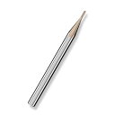 Cleqee スクエア エンドミル 刃径1mm × 刃長3mm × 全長50mm × 軸径4mm 4枚刃 TiAlNコート 超硬 スクエア エンドミル 加工用カ...