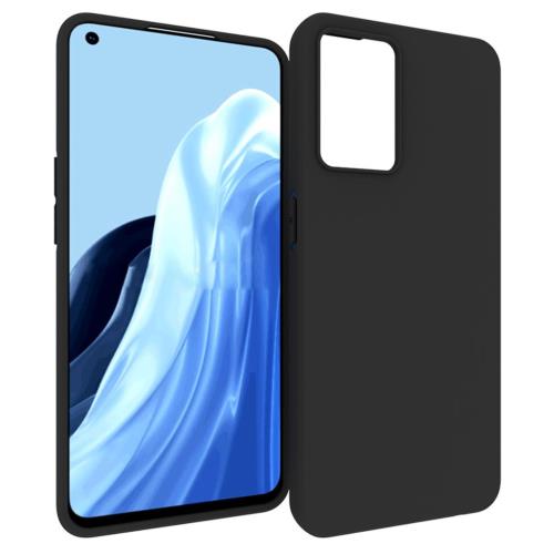 Reno9 A / Reno7 A 用 ケース オッポ Reno9 A / Reno7 A カバー ソフト TPU ハンバー 耐衝撃 ブラック SMPURF SPCR7AT2B