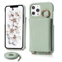 iphone12ケース 手帳型 女性 おしゃれ iphone12pro スマートケース 軽量薄型 シンプル アイフォン 12 プロ 携帯ケース 韓国 肩掛け 斜めがけ ストラップ iPhone 12 カ