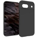 Google Pixel 8a 用 ケース グーグルピクセル8a 用 カバー ソフト TPU ハンバー 耐衝撃 ブラック SMPURF SPCP8AT2B