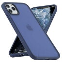 COSOIK iPhone 11 Pro max 用 ケース 耐衝撃 滑り止め 指紋防止 米軍MIL規格 マット仕上げ ストラップホール付き SGS認証 黄変防止 耐久性 カバー ワイヤレス充電対応 アイフォン 11 Pro max 用 6.5 インチ ケース ネイビー