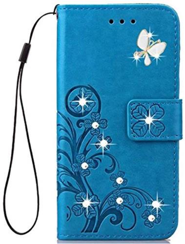 Arrows We2 F-52E ケース シン フィット Fujitsu用 アローズ ウィー 2 ケース 富士通アローズ ウィー2 おしゃれ 純色 四つ葉のクローバーの印 PUレザー 上絵 手帳型 カード入れ arrowswe2 財布カバー スタンド機能 耐衝撃 防塵 装着やすい 吸着 キラキラ 胡蝶 ラインストーン