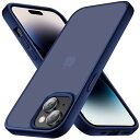 COSOIK iPhone 15 plus 用 ケース耐衝撃 滑り止め 指紋防止 米軍MIL規格 マット仕上げ ストラップホール付き 黄変防止 耐久性 カバー ワイヤレス充電対応 アイフォン 15 plus 用 6.7 インチ ケース ネイビー