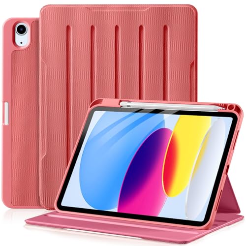 MaledaniPad 11世代 2025/2022 保護ケース 高級PUレザー カバー Apple Pencil 収納可能 自動スリープ/ウェイク機能付き 四段調節可能 ペンホルダー ビジネス仕様 ビジネスミーティング/オフィス用 iPad 第10世代 ケース