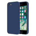 iPhoneSE ケース 第2世代 第3世代 iPhone 7 iPhone 8 対応 耐衝撃 シリコンケース 軽量 薄型 TPU 柔軟 耐摩擦 滑り止め 米軍MIL規格 ストラップホール付き ワイヤレス充電対応 4.7インチ EUMADOVE(ダークブルー, iPhone SE2022、iPhone SE2020、iPhone 8、iPhone 7)