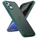 COSOIK iPhone 11 Pro max 用 ケース 耐衝撃 滑り止め 指紋防止 米軍MIL規格 マット仕上げ ストラップホール付き SGS認証 黄変防止 耐久性 カバー ワイヤレス充電対応 アイフォン 11 Pro max 用 6.5 インチ ケース ミッドナイトグリーン