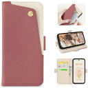 CASSYOOK 適用 Google Pixel 8a ケース 手帳型 おしゃれ ピクセル8a ケース 手帳型 財布型 カバー カードポケット付き ぐーくるぴくせる8a ケース 全面保護 グーグル ピクセル 8a ケース カード収納 横置きスタンド機能 高級PUレザー 上質な手触り 擦り傷防止(スイカレッド)
