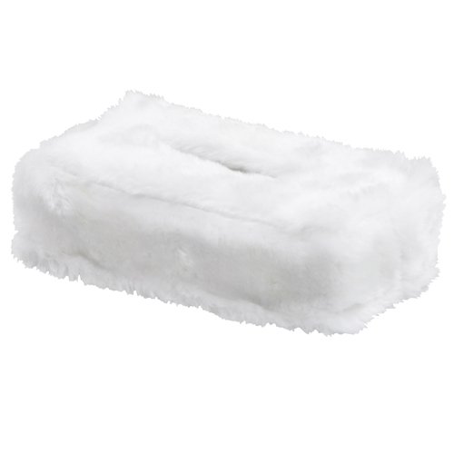 ナポレックス(Napolex) 車用ティッシュカバー light Fizz ホワイト 汎用 LF-138(2)