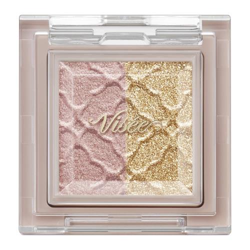 Visee(ヴィセ) リシェ ダズリング デュオ アイズ アイシャドウ OR-1 ベージュオレンジ系 1.2グラム (x 1)