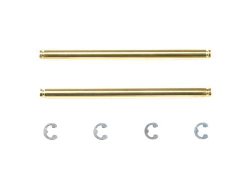 タミヤ ホップアップオプションズ OP.1213 Mシャーシ 3 × 48.5mm チタンコートサスシャフト (2本) 54213