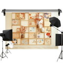 Kate 2x2m 背景布 七五三 誕生日 レトロ 写真 背景 スタジオ 撮影用 道具 カスタマイズ可能な背景