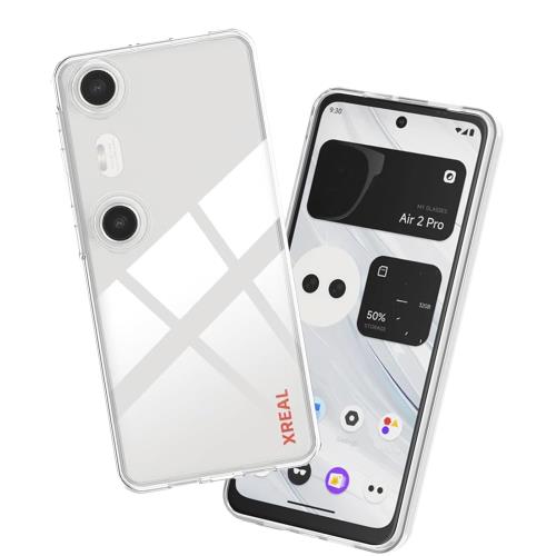 UNEEDXREAL Beam pro 用の スマホケース XREAL Beam pro 用の カバー TPU 超薄型 全面保護 ケース ソフト ケース クリア シリコン 透明 クリア ケース 耐衝撃 TPU ケース 擦り傷防止吸収柔らかい手触り
