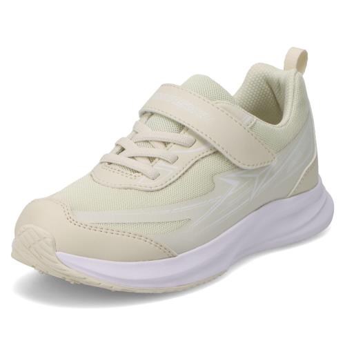 [シュンソク] スニーカー キッズ 男の子 女の子 子供靴 防水 幅広 19~26cm 3E SJJ 1520 8920 ベージュ ..