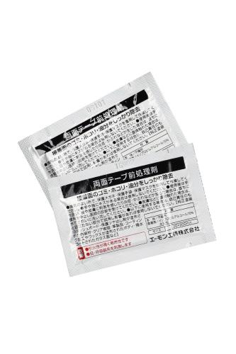 楽天FIDELAエーモン（amon） 両面テープ前処理剤 脱脂・ホコリ除去 両面テープ本来の接着力を引き出す前処理剤 使い捨てタイプ 100mm×200mm 2枚入り 3986