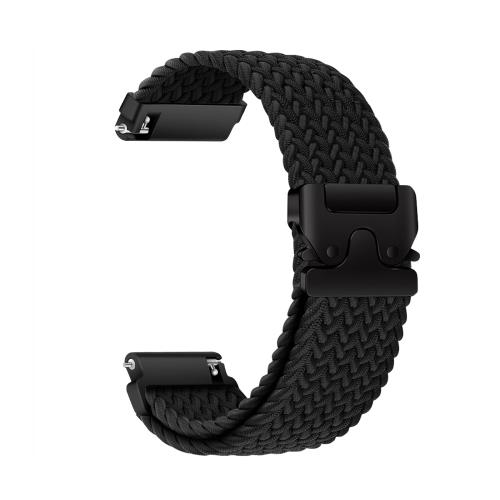 [SeGinn] 20mm 22mm 交換バンド ナイロン製 編組バンド 柔らかく快適 通気 水洗可能 伸縮性 軽量 皮膚..