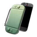 Nintendo Switch 2専用 tomtoc スイッチ2 ケース 2025年モデル用 スリム ハードケース 持ち運び キャリングケース 耐衝撃 ポーチ ゲームカード12枚収納 全面保護 抹茶 マッチャグリーン