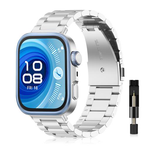 [SeGinn] Huawei Watch Fit 4 Pro/Fit 4 / Fit 3 �б� �򴹥Х�� ���ƥ�쥹�� ������Ĵ���ǽ Ĵ�������դ� �ե���...