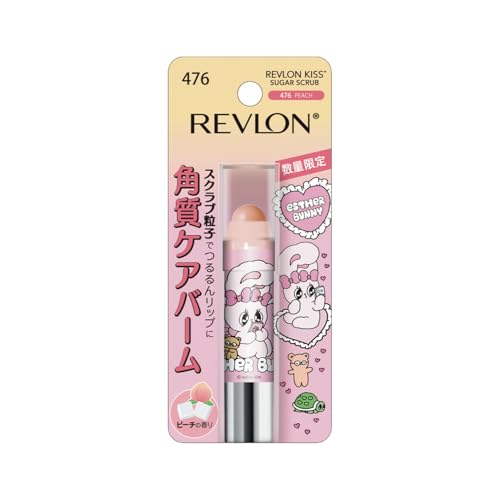 ECレブロン キス シュガー スクラブ エスターバニー 476 ピーチ 甘くてみずみずしいピーチの香り 2.6g ..