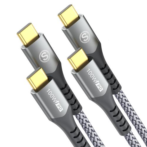 FIDELA㤨USB Type C ֥1M/2ܥå PD QC3.2б 100W®USB-C to USB-C ֥ iPhone15/16 Pro Max,MacBook Pro/Air iPad Pro,Samsung Galaxy S24/S23/S22/S21/S20,Sony,Xiaomi,Huawei,Google Pixel,usb cȸߴ(졼פβǤʤ1,983ߤˤʤޤ