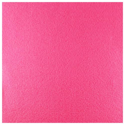 KIYOHARA K フェルト 粘着 シール 付き 洗える 1枚入 横18cm×縦18cm #106 桃色 KT1002