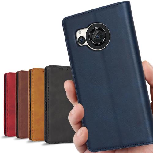 AQUOS R8 ケース 手帳型 AQUOSR8 SH-R80 楽天モバイル SHR80 SH-52D docomo SIMフリー 全対応 シャープ アクオス R8 ドコモ カバー SH52D アクオスR8 スマホケース 携帯カバー case 適用 iCoverCase 合成皮革 マグネット カードケース 携帯カバー カード入れ スタンド 落ち着