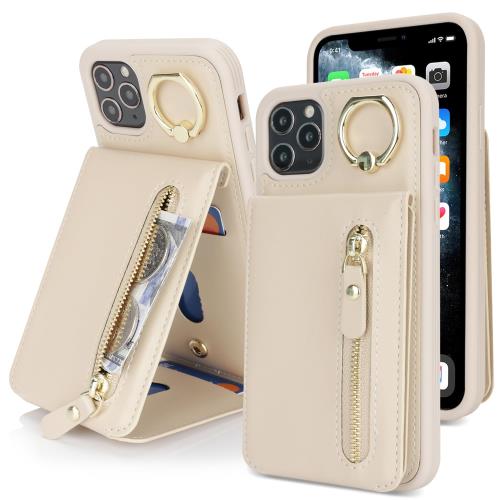 iPhone 11 Pro Max ケース 上下開 大容量 カードケース リング付きケース アイホン 11プロマックス リング付き カバー スマホケース アイフォン11 pro max アイフォン 11プロマックス いphone11proMax 財布 case 適用 iCoverCase リング カード収納 カード入れ スナップ式 横