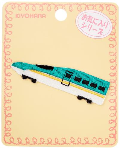 清原(KIYOHARA) お気に入りシリーズ ワッペン グリーントレイン アイロン接着 1個入り MOW748